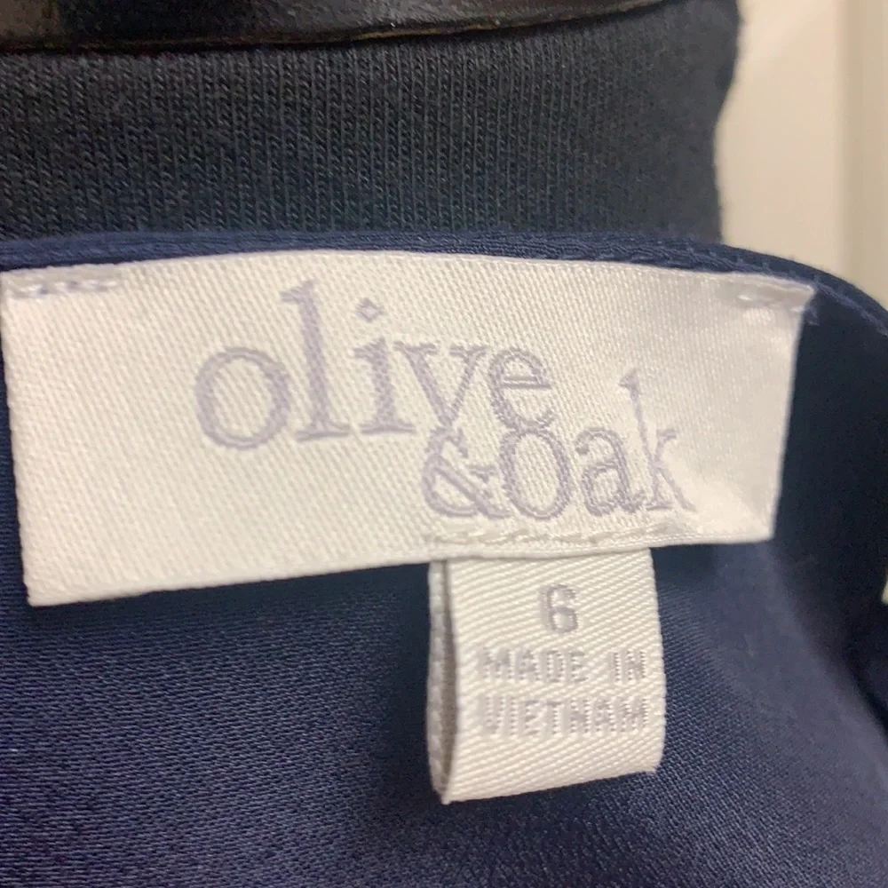 Olive & Oak Size 6 sleeveless dress, 100% Polyester